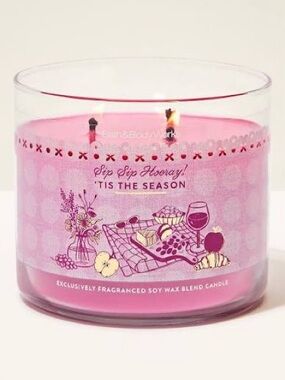 Bath & Body Works Tis the Season 3-Wick Candle